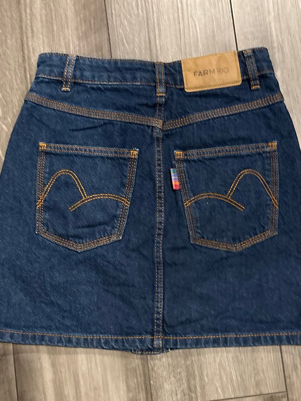 Farm Rio Denim Skirt - Picture 3 of 4